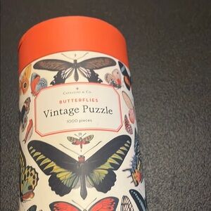 Butterflies Vintage 1000 Piece Puzzle